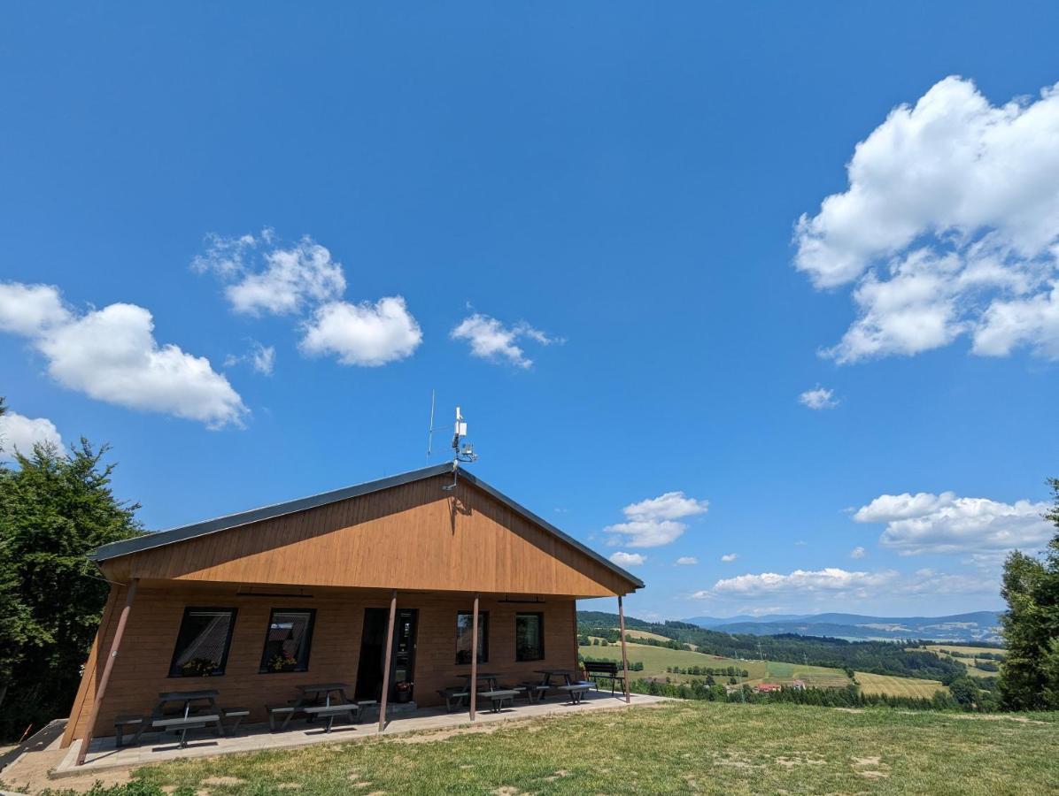 Restaurace A Penzion Gansberg Cotkytle Exterior photo